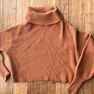 🆕 NWT Wild Fable Cropped Turtleneck Sweater